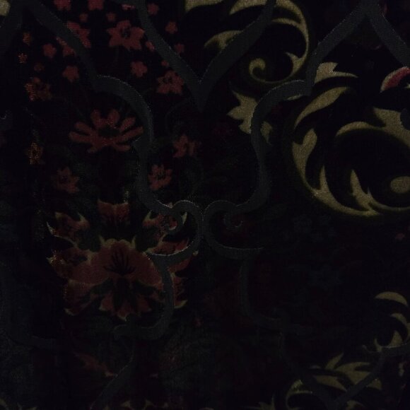 Free People Velvet Burnout Mini Dress Size XS - Picture 7 of 9